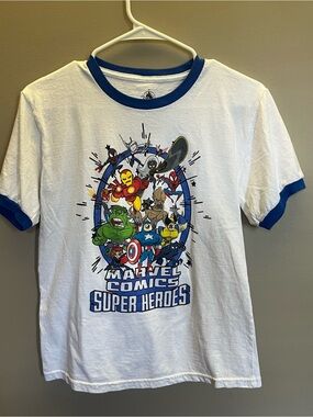 Child’s Blue Crewneck T-Shirt - Medium